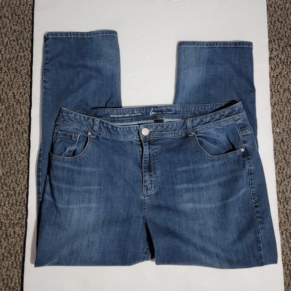 Lane Bryant Genius Fit Women's Denim Jeans Size 22 - Picture 4 of 10